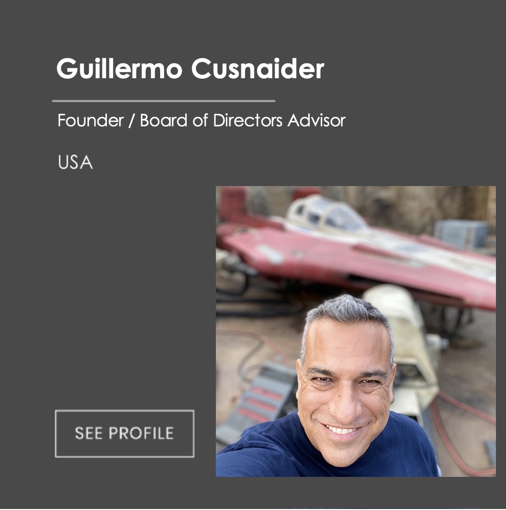 GUILLERMO CUSNAIDER. FOUNDER BOARD OF DIRECTORS